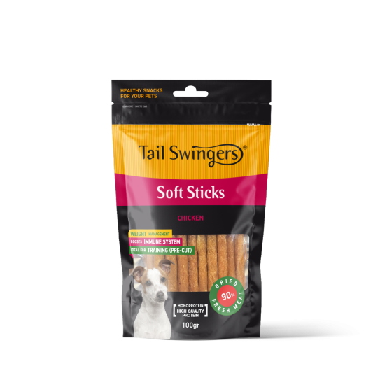 Лакомство за куче TAIL SWINGERS Soft Chicken Sticks