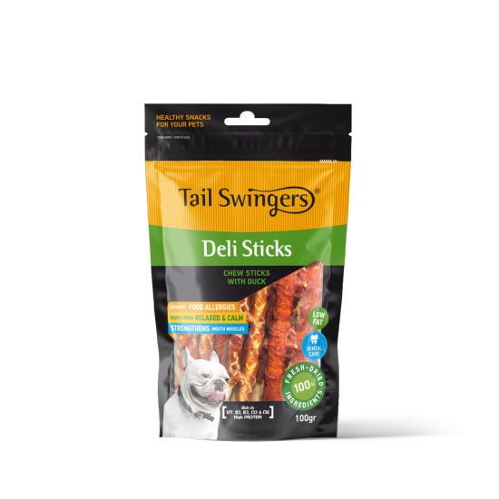 Лакомство за куче TAIL SWINGERS Deli Chewsticks with Duck