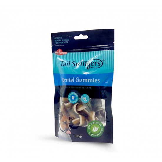 Дентално лакомство за куче TAIL SWINGERS Dental Gummies with beef Дентално лакомство за куче TAIL SWINGERS Dental Gummies with beef
