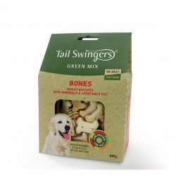 Бисквити за куче TAIL SWINGERS GREEN MIX BONES BISCUITS 400 GR.