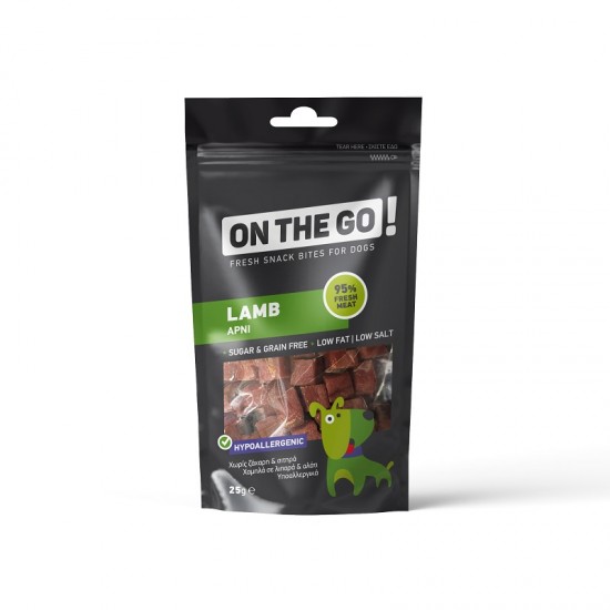 Лакомство за куче ON THE GO Lamb Bites Лакомство за куче ON THE GO Lamb Bites