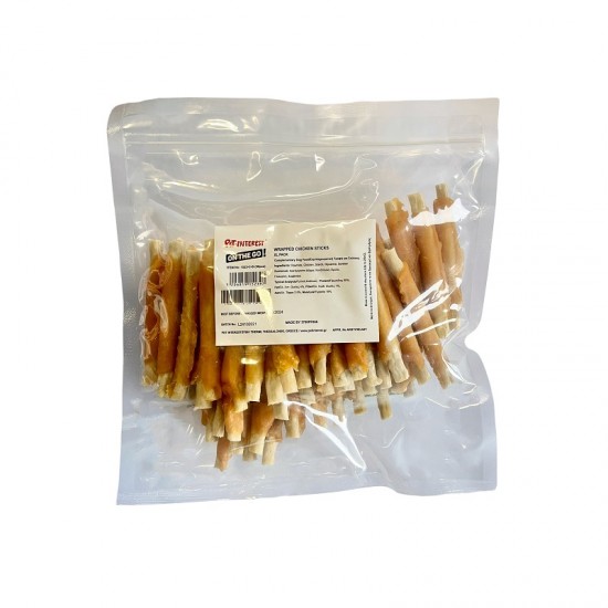 Лакомство за куче ON THE GO Wrapped Chicken Sticks XL Pack Лакомство за куче ON THE GO Wrapped Chicken Sticks XL Pack