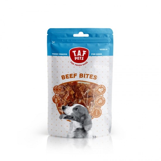 ЛАКОМСТВО ЗА КУЧЕТА FRESH DOG TREATS BEEF BITES 75 GR ЛАКОМСТВО ЗА КУЧЕТА FRESH DOG TREATS BEEF BITES 75 GR