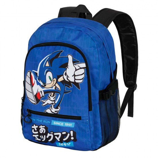 SONIC FAN On The Run ученическа раница SONIC FAN On The Run ученическа раница