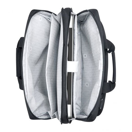 Delsey Esplanade Бизнес чанта за 15.6 инча лаптоп Черен цвят
