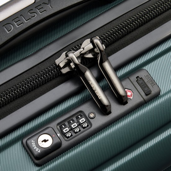 Delsey Shadow 5.0 Спинер на 4 колела 55 см. височина Зелен цвят Delsey Shadow 5.0 Спинер на 4 колела 55 см. височина Зелен цвят