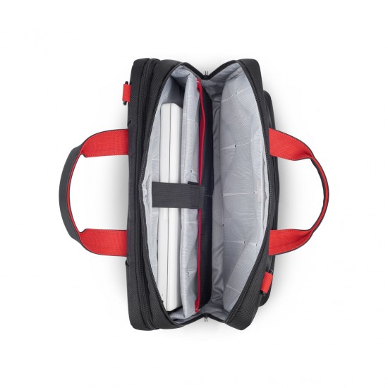 Delsey Parvis Plus Бизнес чанта за 15.6 инча лаптоп Черен цвят