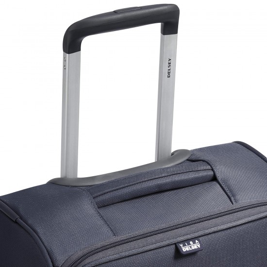 Delsey Easy Trip Спинер на 4 колела 55 см. височина цвят Антрацит Delsey Easy Trip Спинер на 4 колела 55 см. височина цвят Антрацит