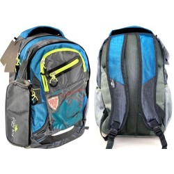 Ученическа раница с две отделения и несесер GREY Ученическа раница с две отделения и несесер GREY