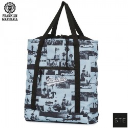 Франклин Маршал БТС18 Ж Чанта с две дръжки синя Франклин Маршал БТС18 Ж Чанта с две дръжки синя