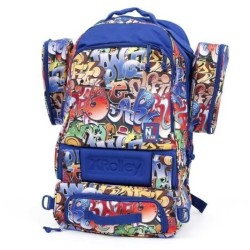 Auguri Preziosi Комплект ученическа раница на колела ЕксРолей + несесери Auguri Preziosi Комплект ученическа раница на колела ЕксРолей + несесери