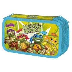 Auguri Preziosi Пълен ученически несесер 30 части Костенурки 00474