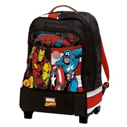 Auguri Preziosi Ученическа раница с две отделения на колела Х-ролей Marvel 00496 Auguri Preziosi Ученическа раница с две отделения на колела Х-ролей Marvel 00496