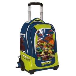 Auguri Preziosi Ученическа раница с едно отделение и колела Ninja Turtles 00469 Auguri Preziosi Ученическа раница с едно отделение и колела Ninja Turtles 00469