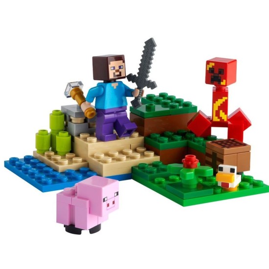 Конструктор Lego Minecraft - Засада на Creeper 21177