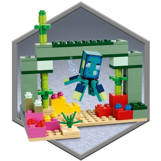 Конструктор Lego Minecraft - Битката на пазителите 21180