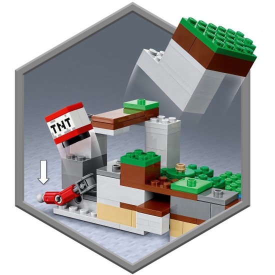 Конструктор Lego Minecraft - Ранчото на зайците 21181