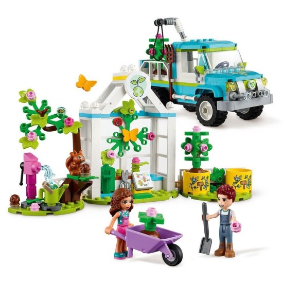 Конструктор Lego Friends - Камион за засаждане на дървета 41707
