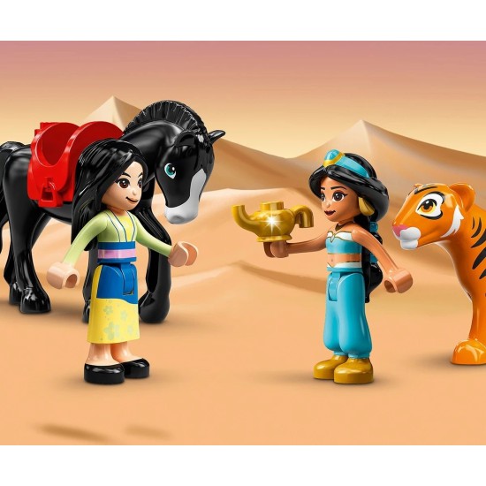Конструктор Lego Disney Princess - Приключението на Ясмин и Мулан 43208