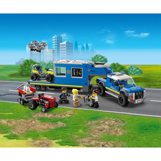 Конструктор Lego City - Полицейски мобилен команден център в камион 60315