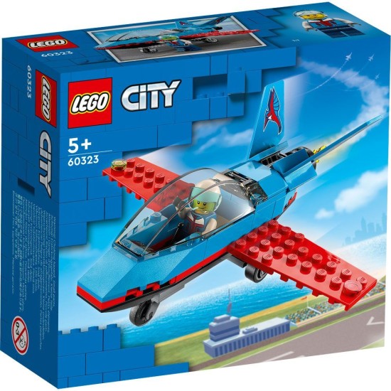 Конструктор Lego City - Каскадьорски самолет 60323