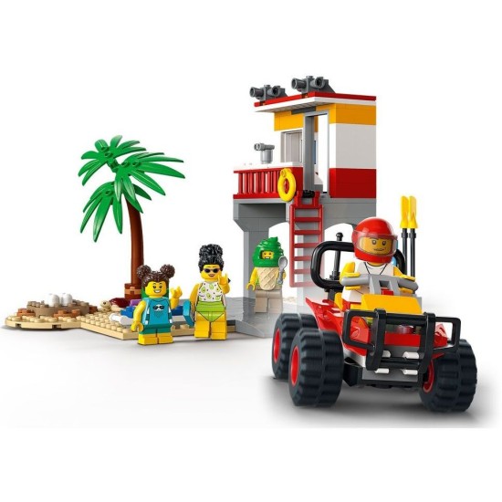 Конструктор Lego City - Спасителна станция на плажа 60328