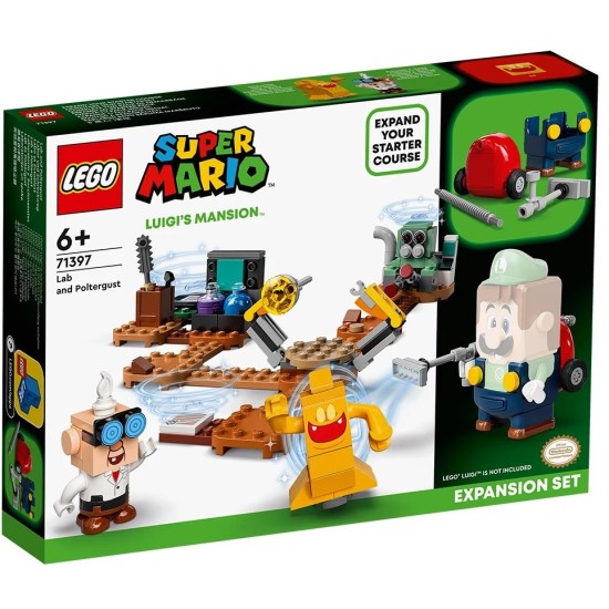 Допълнение Lego Super Mario - Luigi’s Mansion Lab and Poltergust 71397