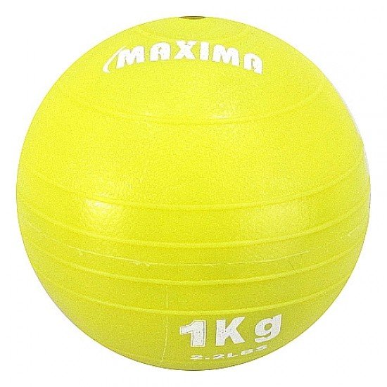 Топка медицинска MAXIMA, 1 кг, Мека Топка медицинска MAXIMA, 1 кг, Мека