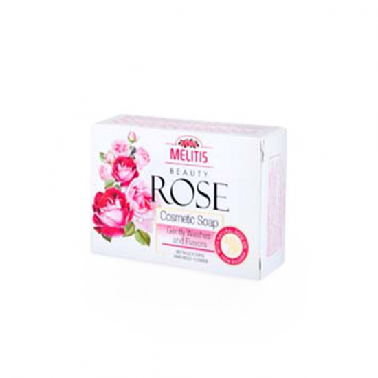 Тоалетен сапун "Melitis Beauty Rose" с глицерин и рози 75 g