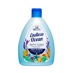 Пяна за вана “Melitis Endless Ocean” с натурално масло от лавандула и млечен протеин 300 ml Пяна за вана “Melitis Endless Ocean” с натурално масло от лавандула и млечен протеин 300 ml