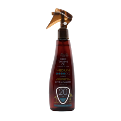 Масло за интензивен загар “Melitis” SPF20 с масло от маслина, жожоба и витамин Е 200 ml Масло за интензивен загар “Melitis” SPF20 с масло от маслина, жожоба и витамин Е 200 ml