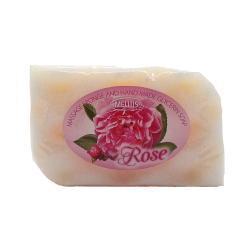 Масажна гъба с глицеринов сапун "Melitis Beauty Rose“ с аромат на роза 75 g Масажна гъба с глицеринов сапун "Melitis Beauty Rose“ с аромат на роза 75 g