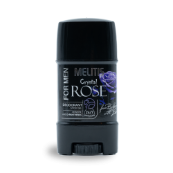 Део-стик гел "Melitis Crystal Rose" за мъже 65g Део-стик гел "Melitis Crystal Rose" за мъже 65g