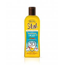 Слънцезащитно мляко “Melitis” SPF 30 за деца с каротен и алое вера 200 ml