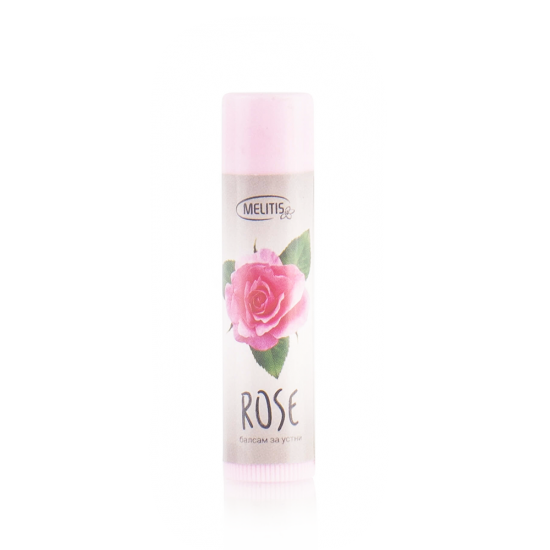 Балсам за устни "Melitis Beauty Rose" с аромат на роза