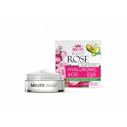Околоочен крем за лице "Melitis Beauty Rose" с хиалуронова киселина, Q10 и натурален екстракт от авокадо 15мл. Околоочен крем за лице "Melitis Beauty Rose" с хиалуронова киселина, Q10 и натурален екстракт от авокадо 15мл.