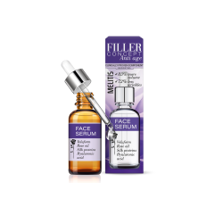 Anti-Age Серум за лице “Melitis Filler Concept ” с Voluform™, хиалуронова киселина, копринени протеини и розово масло Anti-Age Серум за лице “Melitis Filler Concept ” с Voluform™, хиалуронова киселина, копринени протеини и розово масло