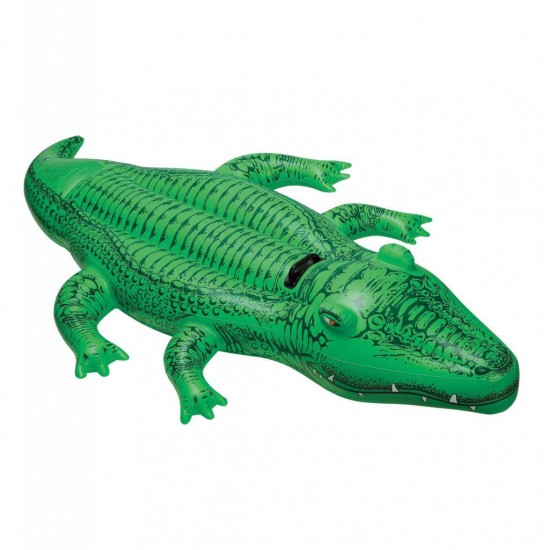 Надуваема играчка Крокодил 203x114см 58562NP Intex