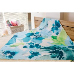 Одеяло полар печат 120/150 - Акварел Зелено