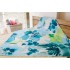 Одеяло полар печат 120/150 - Акварел Зелено
