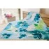Одеяло полар печат 120/150 - Акварел Зелено