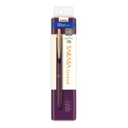 Zebra Гел ролер Sarasa Grand, автоматичен, 0.5 mm, лилав Zebra Гел ролер Sarasa Grand, автоматичен, 0.5 mm, лилав