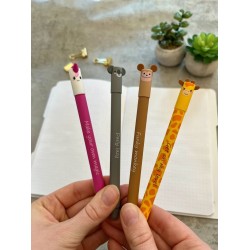 Eberhard Faber Гел ролер Unicorn, изтриваем, 0.7 mm, синьо мастило