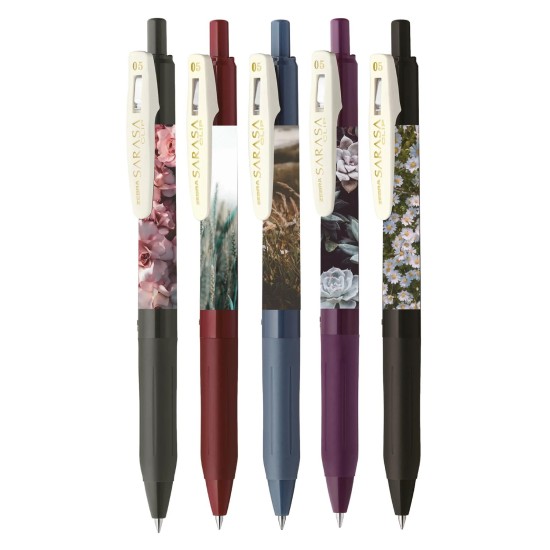 Zebra Гел ролер Sarasa Clip Calming Moment, 0.5 mm, 5 цвята Zebra Гел ролер Sarasa Clip Calming Moment, 0.5 mm, 5 цвята