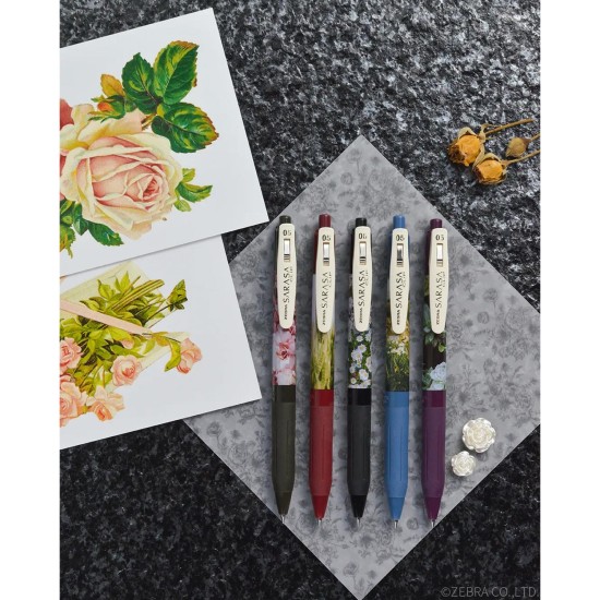 Zebra Гел ролер Sarasa Clip Calming Moment, 0.5 mm, 5 цвята Zebra Гел ролер Sarasa Clip Calming Moment, 0.5 mm, 5 цвята