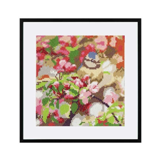 Moxy Рисуване с мъниста Птица, 30 х 30 cm Moxy Рисуване с мъниста Птица, 30 х 30 cm