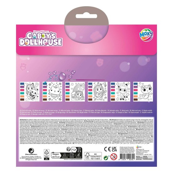 Moxy Рисуване с вода Gabby's Dollhouse Moxy Рисуване с вода Gabby's Dollhouse