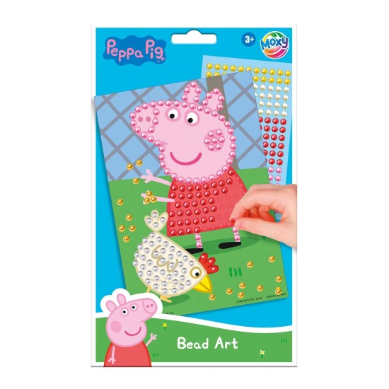 Moxy Оцветяване с мъниста Peppa Pig, А5 Moxy Оцветяване с мъниста Peppa Pig, А5