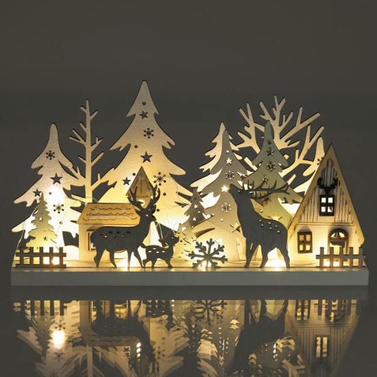 Retlux Коледна украса RXL 466 - Зимна гора Retlux Коледна украса RXL 466 - Зимна гора