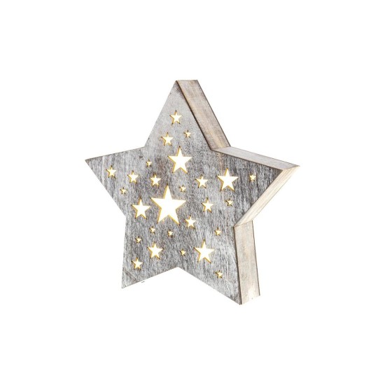 Retlux Коледна украса RXL 347 - Звезда, малка, сива Retlux Коледна украса RXL 347 - Звезда, малка, сива